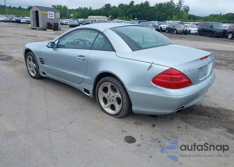 2004 Mercedes-Benz Sl 500 из США, поврежденный, VIN WDBSK75F54F067493
